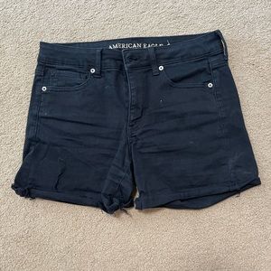 American Eagle black Denim shorts